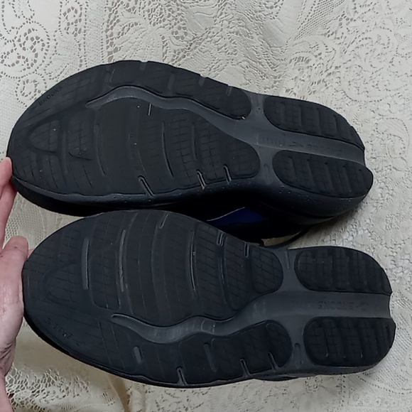 Brooks Ghost 2 MAX Black And Blue Running Shoes Size 14 4E - Picture 8 of 13